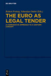The Euro as Legal Tender : A Comparative Approach to a Uniform Concept