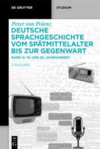 19. und 20. Jahrhundert (De Gruyter Studium)