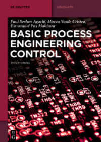Basic Process Engineering Control (De Gruyter Textbook) （2. Aufl. 2020. XII, 404 S. 280 b/w ill. 240 mm）