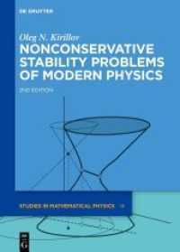Nonconservative Stability Problems of Modern Physics (De Gruyter Studies in Mathematical Physics 14)