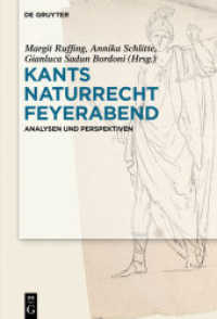 Kants Naturrecht Feyerabend : Analysen und Perspektiven