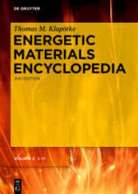 Thomas M. Klapötke: Energetic Materials Encyclopedia. Volume 2 E - N