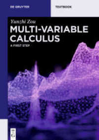 Multi-Variable Calculus : A First Step (De Gruyter Textbook)