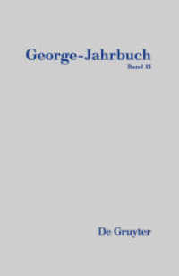 George-Jahrbuch. Band 13 2020/2021 （2020. X, 172 S. 230 mm）