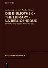 Die Bibliothek - The Library - La Bibliothèque : Denkräume und Wissensordnungen (Miscellanea Mediaevalia 41)