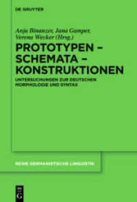 Prototypen - Schemata - Konstruktionen : Untersuchungen zur deutschen Morphologie und Syntax (Reihe Germanistische Linguistik 325)