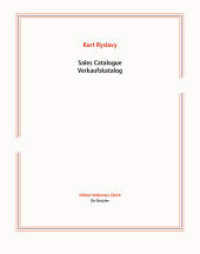 Sales Catalogue / Verkaufskatalog (Edition Voldemeer) （2020. 160 S. 33 b/w and 162 col. ill. 280 mm）