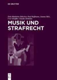 Musik und Strafrecht (Juristische Zeitgeschichte / Abteilung 6 55)