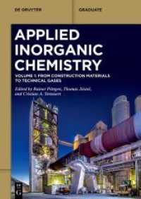 Applied Inorganic Chemistry. Volume 1 From Construction Materials to Technical Gases (De Gruyter Textbook)