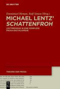 Michael Lentz' 'Schattenfroh' : Lektürewege in eine komplexe Prosa-Enzyklopädie (Theorie der Prosa)