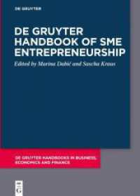 De Gruyter Handbook of Sme Entrepreneurship (De Gruyter Handbooks in Business, Economics and Finance) -- Hardback