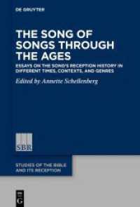 Song of Songs through the Ages : Essays on the Song (Studies of the Bible and Its Reception (Sbr)) -- Hardback