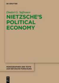 Nietzsche's Political Economy (Monographien und Texte zur Nietzsche-Forschung)