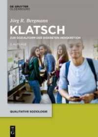 Klatsch : Zur Sozialform der diskreten Indiskretion (Qualitative Soziologie 27)