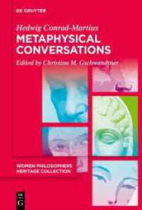 Metaphysical Conversations and Phenomenological Essays (Women Philosophers Heritage Collection) -- Paperback / softback