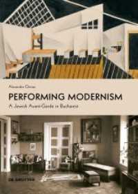 Performing Modernism : A Jewish Avant-garde in Bucharest -- Paperback / softback