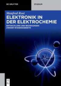 Elektronik in der Elektrochemie : Entwicklung und Beziehung zweier Wissensgebiete (De Gruyter STEM)