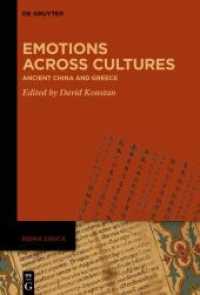 Emotions across Cultures : Ancient China and Greece (Roma Sinica 3)