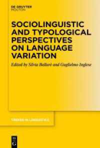 Sociolinguistic and Typological Perspectives on Language Variation (Trends in Linguistics. Studies and Monographs [TiLSM] 374)