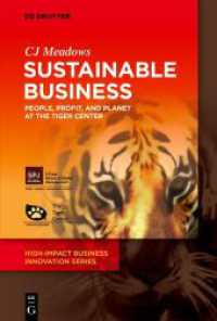 Sustainable Business : People, Profit, and Planet at the Tiger Center (High-impact Business Innovation Series) -- Paperback / softback