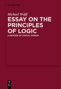 Essay on the Principles of Logic : A Defense of Logical Monism