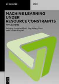 Machine Learning under Resource Constraints - Applications (De Gruyter Stem) -- Paperback / softback