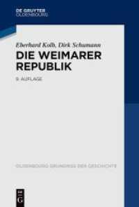 Die Weimarer Republik (Oldenbourg Grundriss der Geschichte 16)