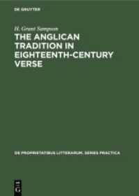The Anglican tradition in eighteenth-century verse (De Proprietatibus Litterarum. Series Practica 33)