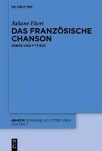 Das französische Chanson : Genre und Mythos (Mimesis 85)