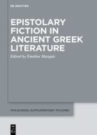 Epistolary Fiction in Ancient Greek Literature (Philologus. Supplemente / Philologus. Supplementary Volumes 19)