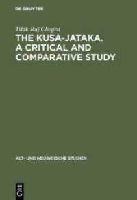 The Kusa-Jataka. A critical and comparative study (Alt- und Neuindische Studien)