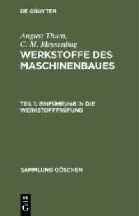 Einführung in die Werkstoffprüfung (Sammlung Göschen 476)
