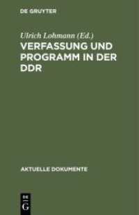 Verfassung und Programm in der DDR (Aktuelle Dokumente)