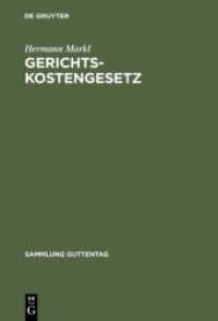 Gerichtskostengesetz : Kommentar (Sammlung Guttentag 15)