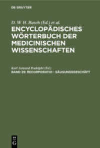 Encyclopädisches Wörterbuch der medicinischen Wissenschaften / Recorporatio - Säugungsgeschäft (Encyclopädisches Wörterbuch der medicinischen Wissenschaften Band 29)