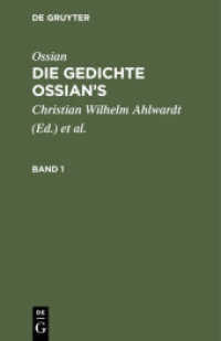 Ossian: Die Gedichte Ossian's. Band 1