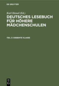 Deutsches Lesebuch für höhere Mädchenschulen. Teil 3 Siebente Klasse