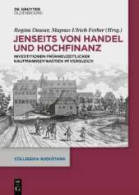 Jenseits von Handel und Hochfinanz : Investitionen frühneuzeitlicher Kaufmannsdynastien im Vergleich (Colloquia Augustana)