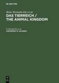 Das Tierreich / The Animal Kingdom. Lieferung 13 Acarina : Hydrachnidae und Halacaridae (Das Tierreich / The Animal Kingdom Lieferung 13)