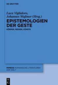 Epistemologien der Geste : Körper - Medien - Künste (Mimesis 106)