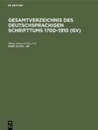 Gesamtverzeichnis des deutschsprachigen Schrifttums 1700-1910 (GV). Band 22 Bul - Bz