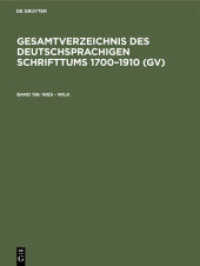 Gesamtverzeichnis des deutschsprachigen Schrifttums 1700-1910 (GV). Band 156 Wes - Wilk (Gesamtverzeichnis des deutschsprachigen Schrifttums 1700-1910 (GV) Band 156)