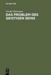 Das Problem des geistigen Seins : Untersuchungen zur Grundlegung der Geschichtsphilosophie und der Geisteswissenschaften