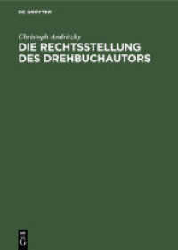Die Rechtsstellung des Drehbuchautors
