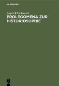 Prolegomena zur Historiosophie