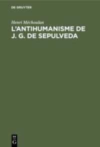 L'antihumanisme de J. G. de Sepulveda : Étude critique du «Democrates primus»