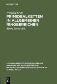 Primidealketten in allgemeinen Ringbereichen (Sitzungsberichte der Heidelberger Akademie der Wissenschaften/ Mathematisch-Naturwissenschaftliche Klas)