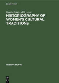 Historiography of women's cultural traditions (Women's Studies 3)