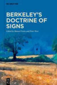 Berkeley's Doctrine of Signs （2024. IX, 231 S. 1 b/w ill. 230 mm）