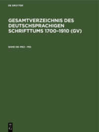 Gesamtverzeichnis des deutschsprachigen Schrifttums 1700-1910 (GV). Band 96 Mez - Mis (Gesamtverzeichnis des deutschsprachigen Schrifttums 1700-1910 (GV) Band 96)